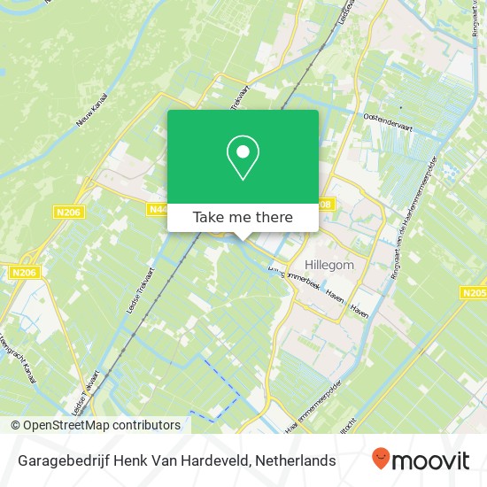 Garagebedrijf Henk Van Hardeveld map