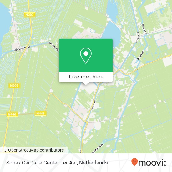 Sonax Car Care Center Ter Aar map