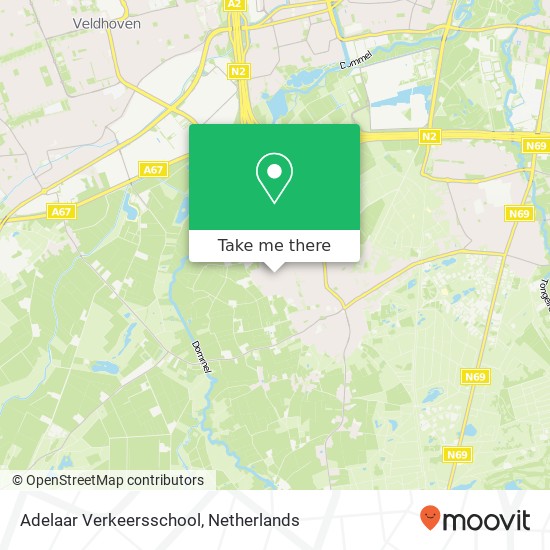 Adelaar Verkeersschool map