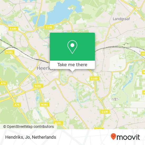 Hendriks, Jo map