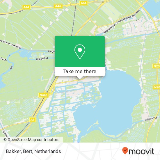 Bakker, Bert map