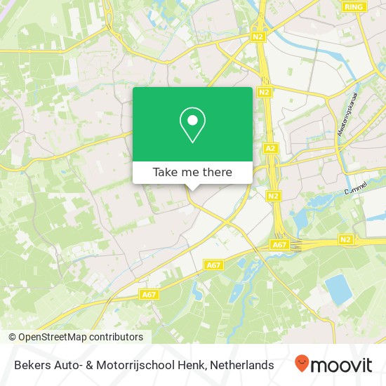 Bekers Auto- & Motorrijschool Henk map