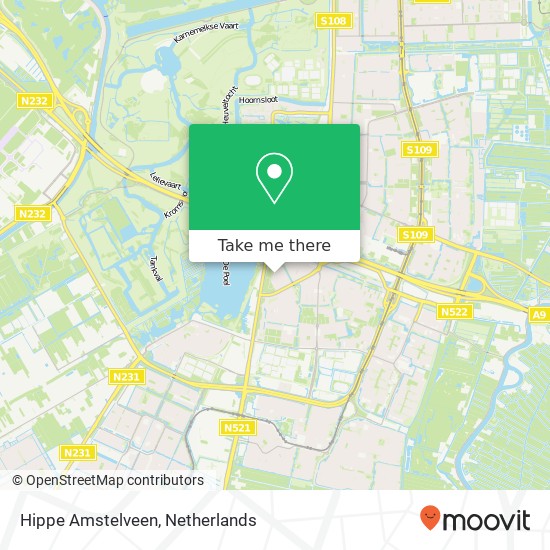 Hippe Amstelveen map