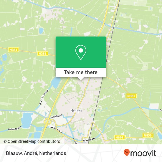 Blaauw, André map