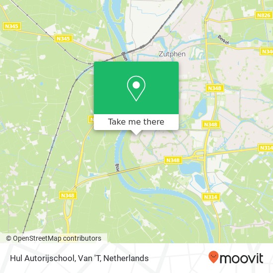 Hul Autorijschool, Van 'T map