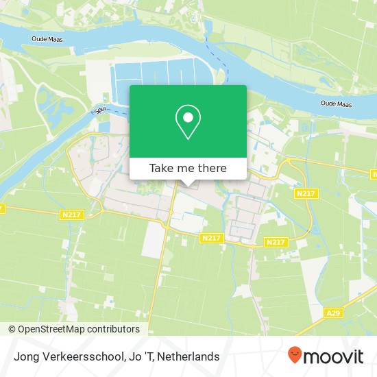 Jong Verkeersschool, Jo 'T map