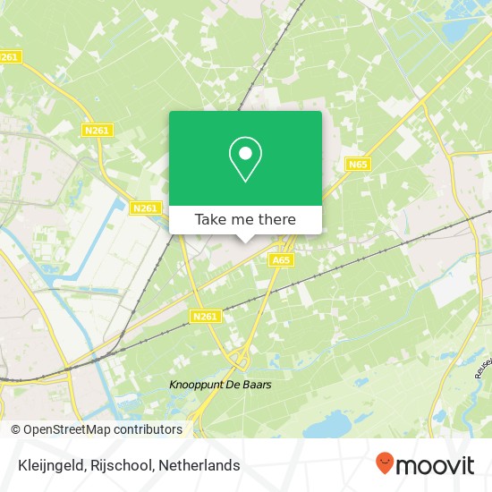 Kleijngeld, Rijschool map