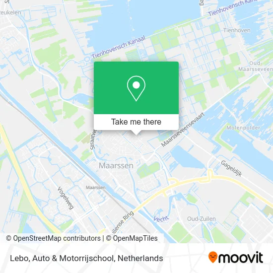 Lebo, Auto & Motorrijschool map