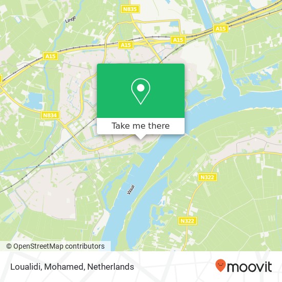 Loualidi, Mohamed map