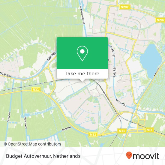 Budget Autoverhuur map