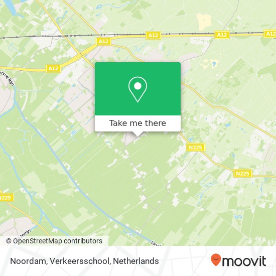 Noordam, Verkeersschool map