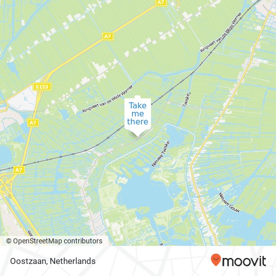 Oostzaan map