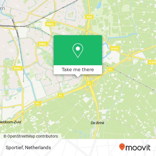 Sportief map