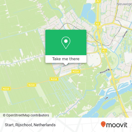 Start, Rijschool map