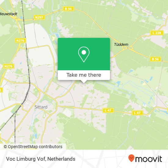 Voc Limburg Vof map