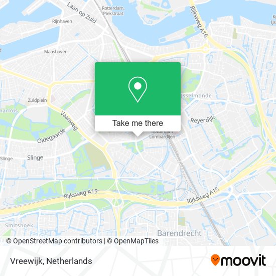 Vreewijk Karte