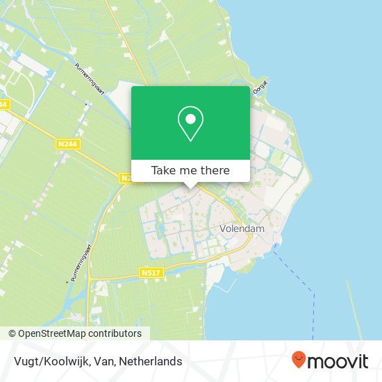 Vugt/Koolwijk, Van map