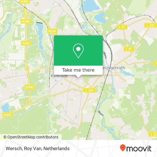 Wersch, Roy Van map
