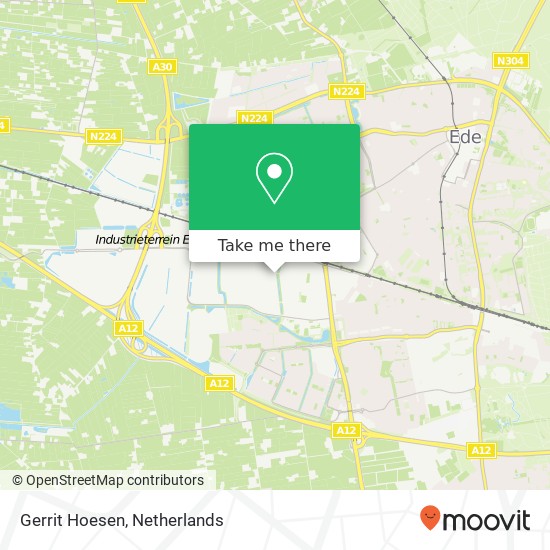 Gerrit Hoesen map