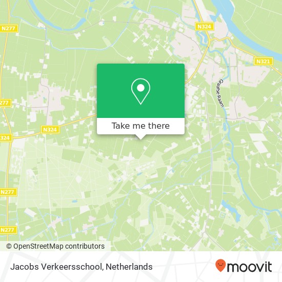 Jacobs Verkeersschool Karte