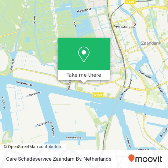 Care Schadeservice Zaandam Bv map