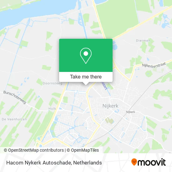 Hacom Nykerk Autoschade map