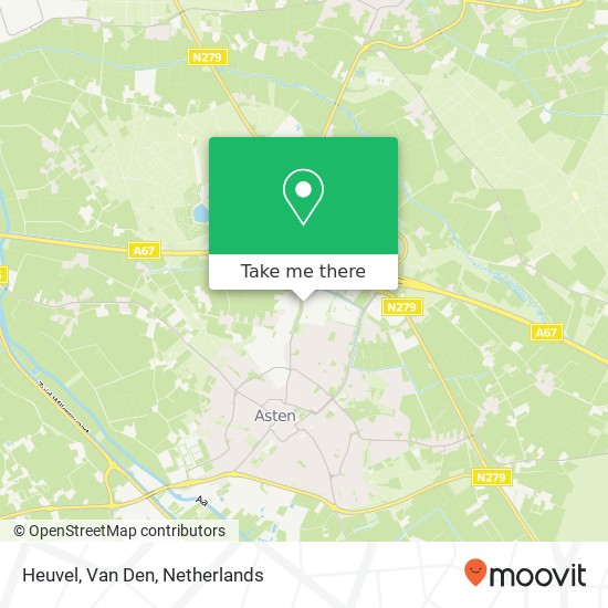 Heuvel, Van Den map