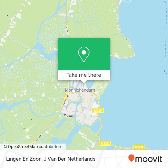 Lingen En Zoon, J Van Der map