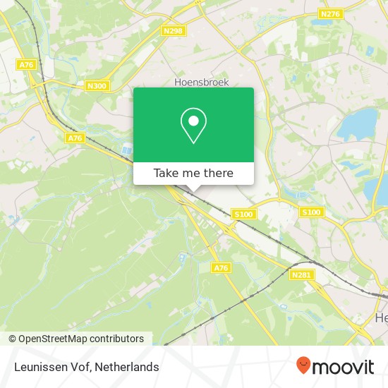 Leunissen Vof map