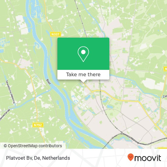 Platvoet Bv, De map