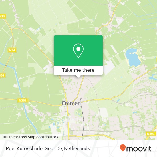 Poel Autoschade, Gebr De map