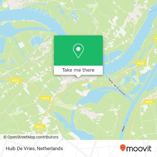 Huib De Vries map