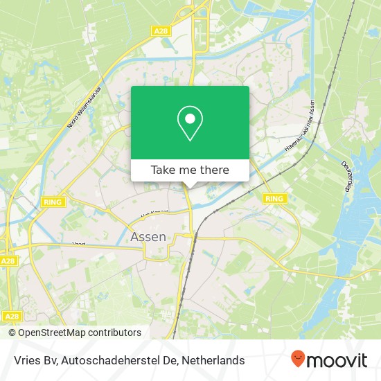 Vries Bv, Autoschadeherstel De map