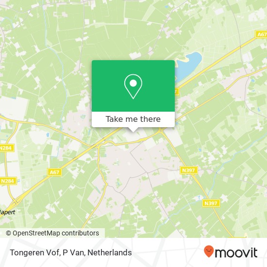 Tongeren Vof, P Van map