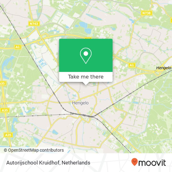 Autorijschool Kruidhof map