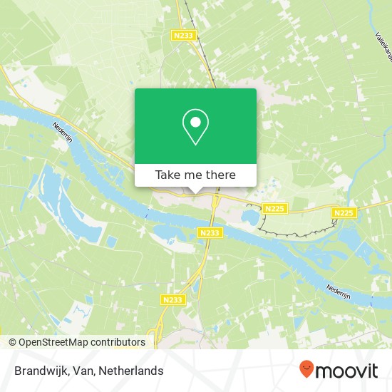 Brandwijk, Van map