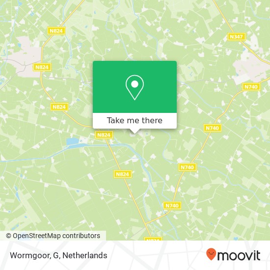 Wormgoor, G map