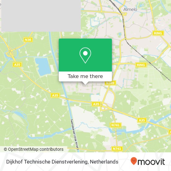 Dijkhof Technische Dienstverlening map