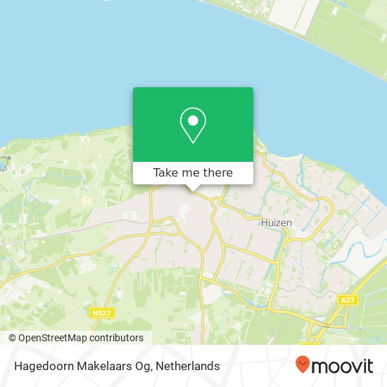 Hagedoorn Makelaars Og map