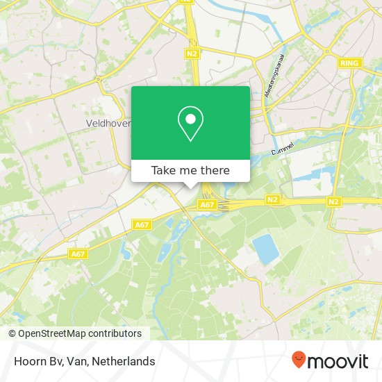 Hoorn Bv, Van map