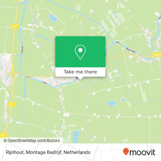 Rijnhout, Montage Bedrijf map