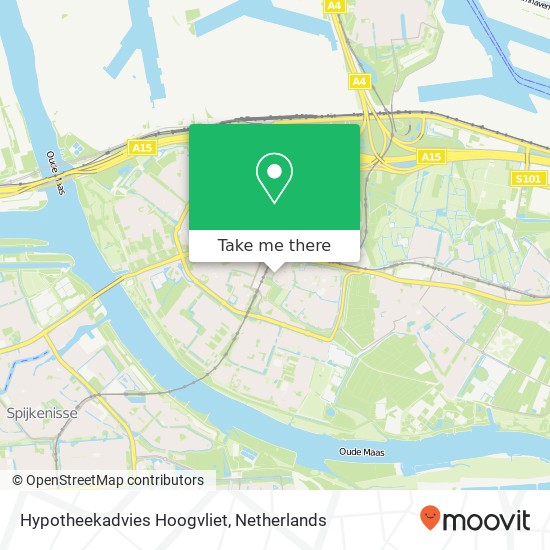 Hypotheekadvies Hoogvliet Karte