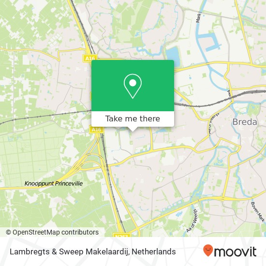 Lambregts & Sweep Makelaardij map