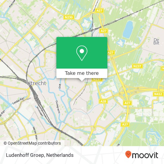 Ludenhoff Groep map