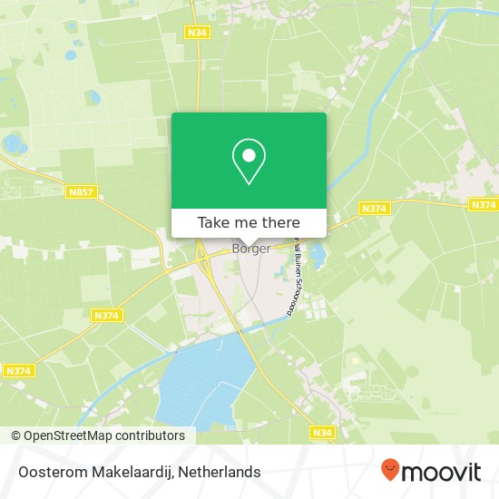 Oosterom Makelaardij map