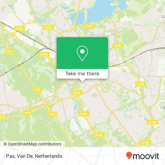 Pas, Van De map
