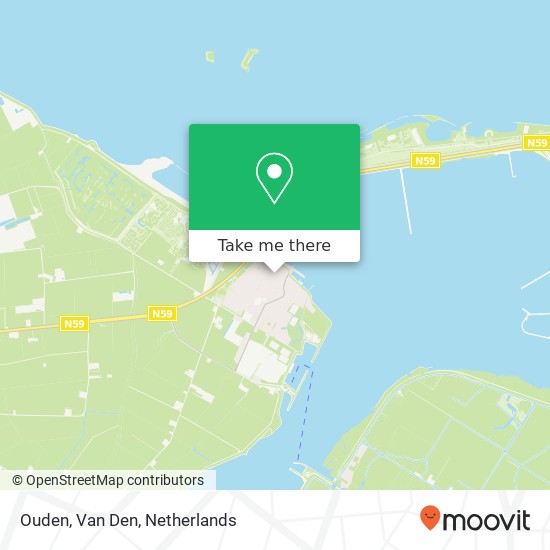 Ouden, Van Den map