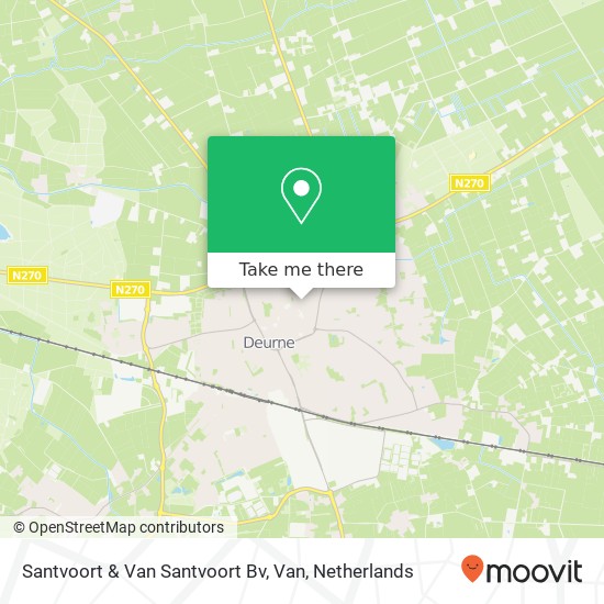 Santvoort & Van Santvoort Bv, Van map