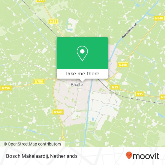 Bosch Makelaardij map