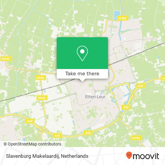 Slavenburg Makelaardij map